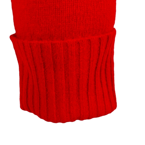 Tommy Hilfiger 100% Red Lambswool Argyle Sweater - Picture 7 of 11